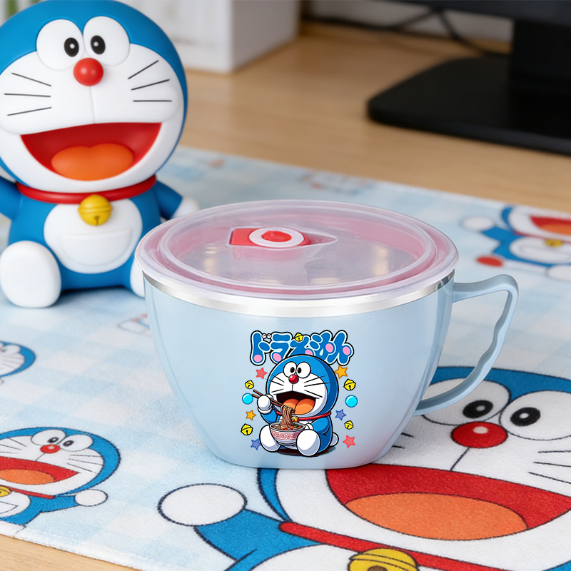 โดราเอมอน ชามสแตนเลสความจุขนาด - Food Storage In Room บทวิจารณ์และราคา