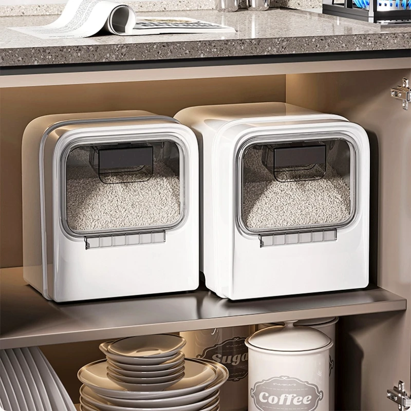 ‌ ภาชนะบรรจุข้าวทรงสี่เหลี่ยมพ - Food Storage No Pantry บทวิจารณ์และราคา