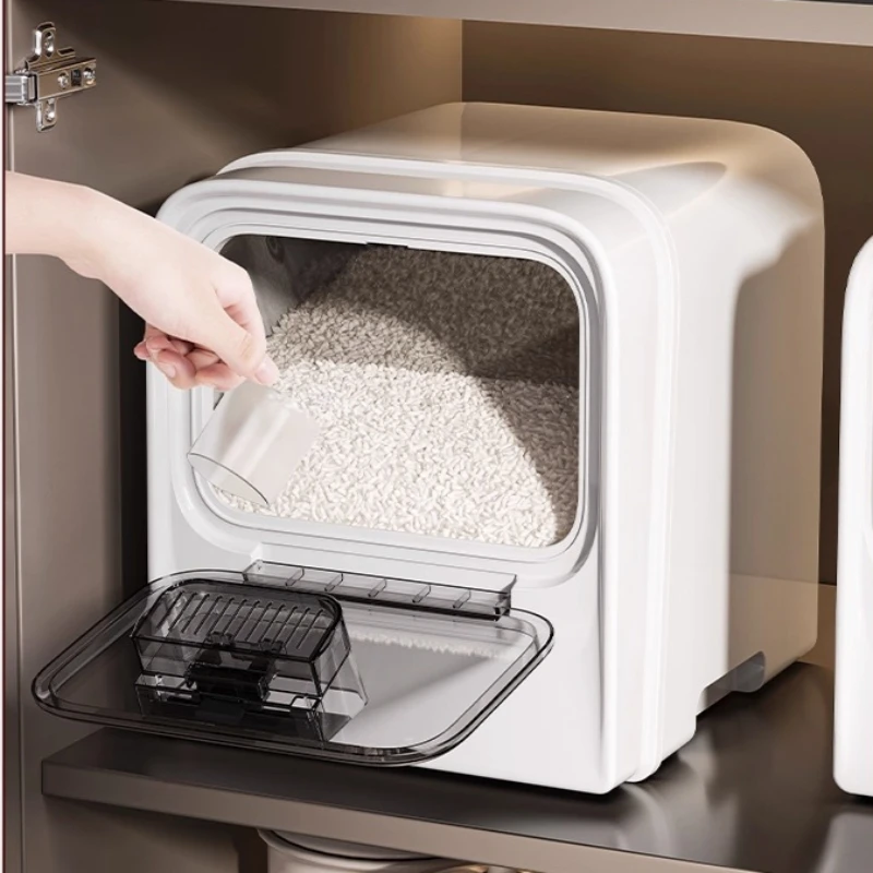 ‌ ภาชนะบรรจุข้าวทรงสี่เหลี่ยมพ - Food Storage No Pantry บทวิจารณ์และราคา