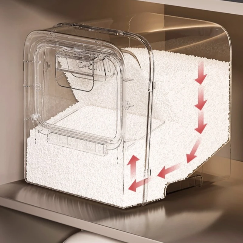 ‌ ภาชนะบรรจุข้าวทรงสี่เหลี่ยมพ - Food Storage No Pantry บทวิจารณ์และราคา