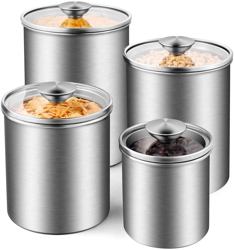 ชุดกระป๋องเก็บอาหารสแตนเลสสำหร - Food Storage Set Glass บทวิจารณ์และราคา