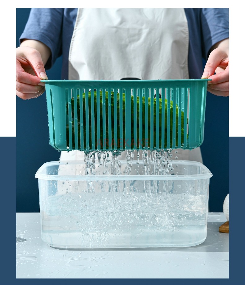 ตะกร้าระบายน้ำขนาดใหญ่สำหรับห้ - Food Storage And Preservation บทวิจารณ์และราคา