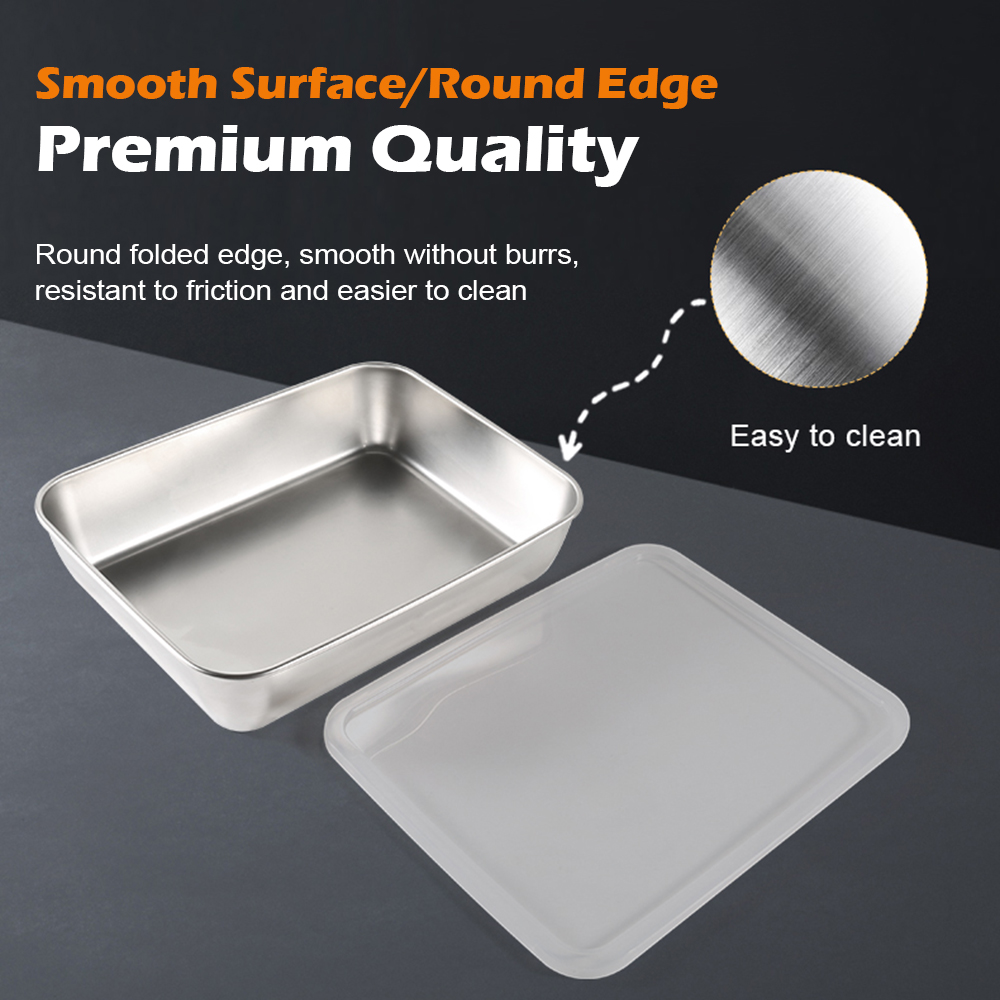 กล่องเก็บอาหารสแตนเลส MTM 4 ชิ - Food Storage No Pantry บทวิจารณ์และราคา