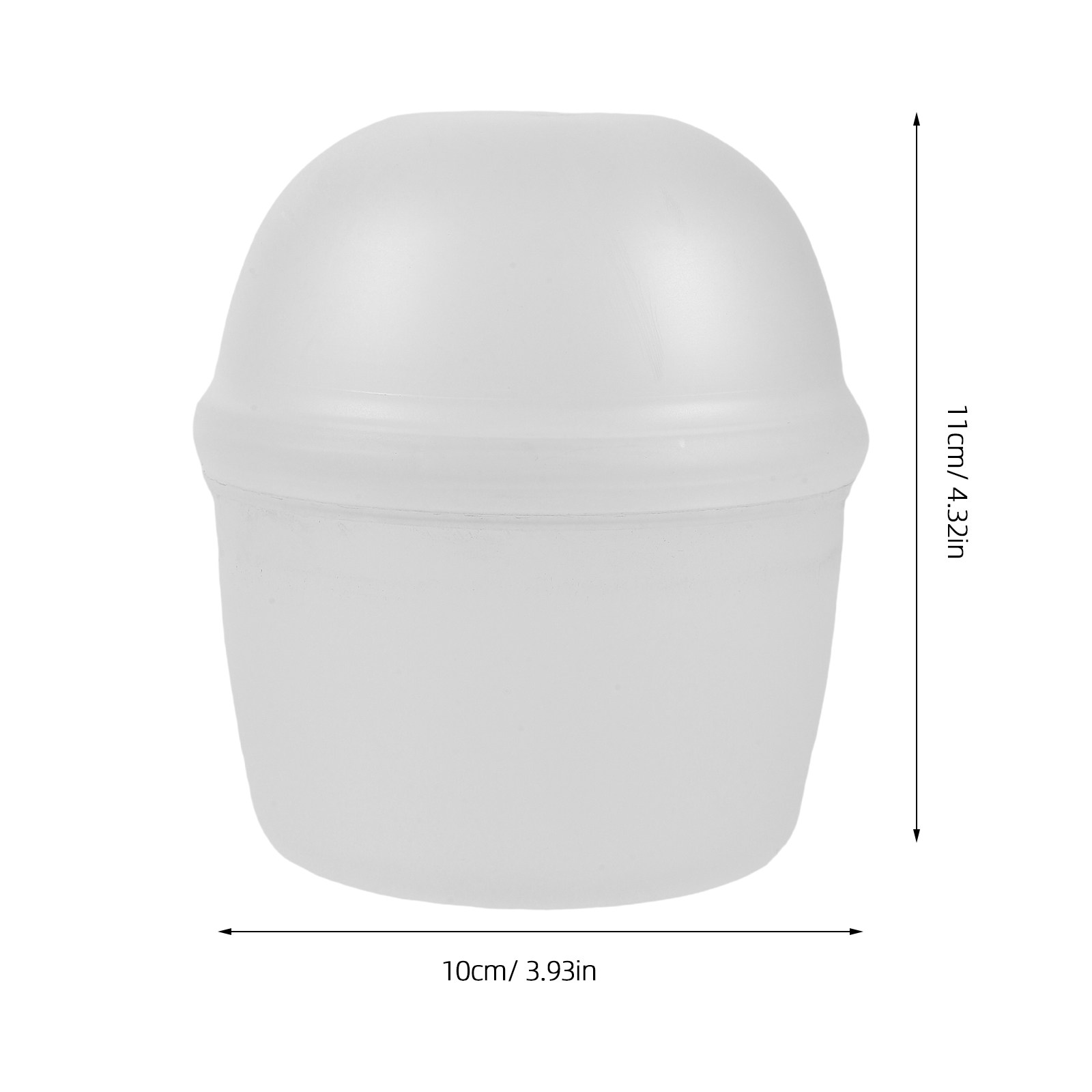 10 ชิ้น ภาชนะเก็บอาหารแบบฝ้าปิ - Food Storage Jars Plastic บทวิจารณ์และราคา
