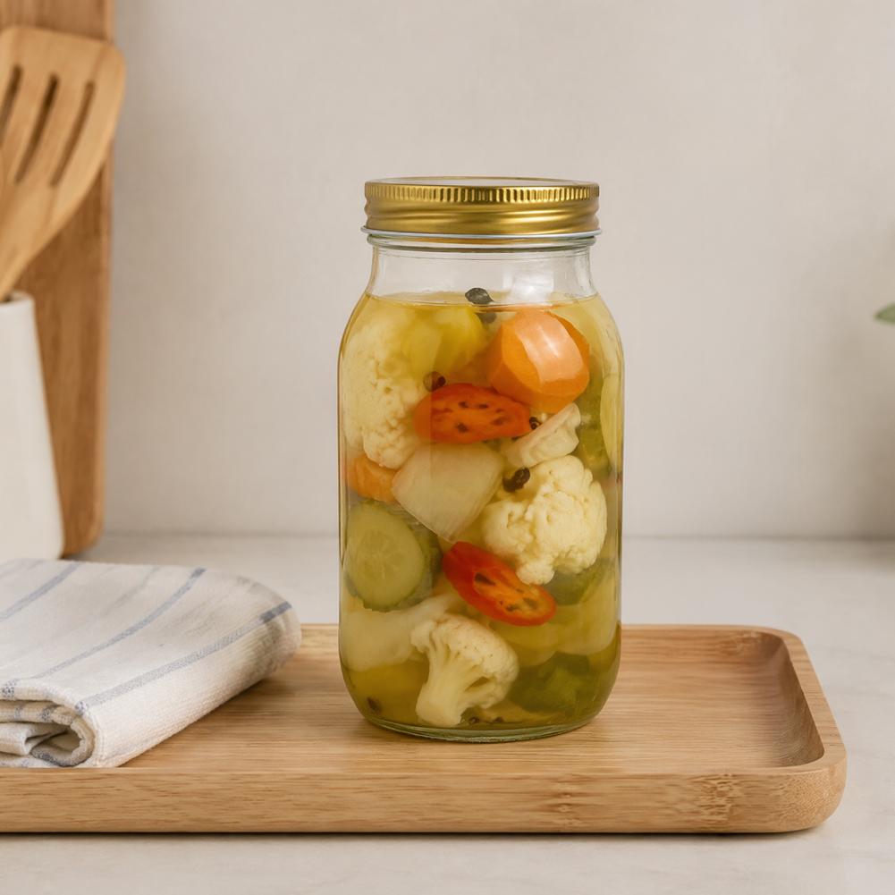 ขวดโหลแก้วพร้อมฝาปิด ภาชนะเก็บ - Food Storage No Pantry บทวิจารณ์และราคา