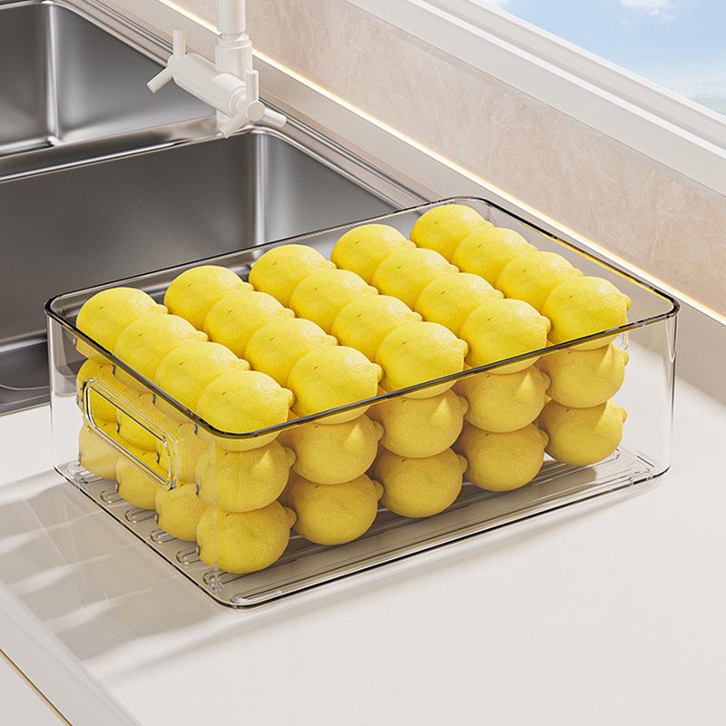 กล่องจัดระเบียบตู้เย็นแบบซ้อนไ - Food Storage No Pantry บทวิจารณ์และราคา