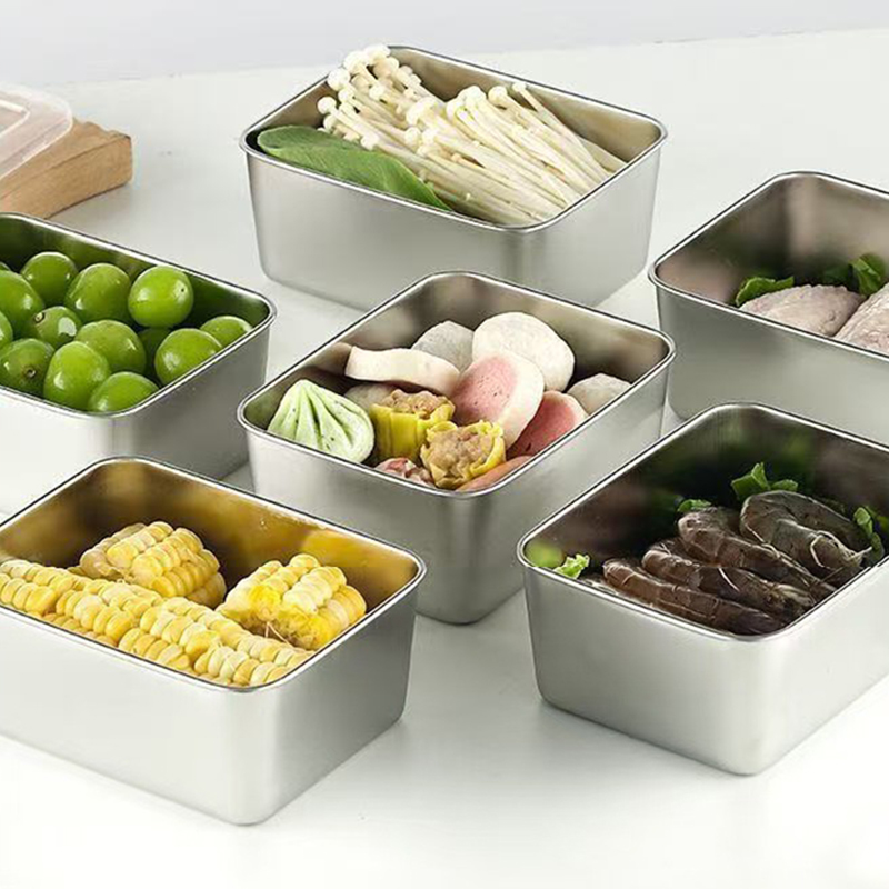 ชุดภาชนะเก็บอาหารสแตนเลส 6 ชิ้ - Food Storage Box Set บทวิจารณ์และราคา