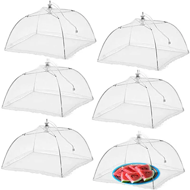 ฝาครอบอาหารแบบพับได้ ป้องกันแม - Food Storage Net บทวิจารณ์และราคา